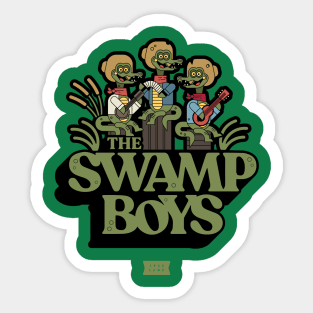 Splash Mountain Swamp Boys Sticker